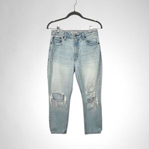 ABERCROMBIE & FITCH The Mom High‎ Rise Jeans 28/6S
